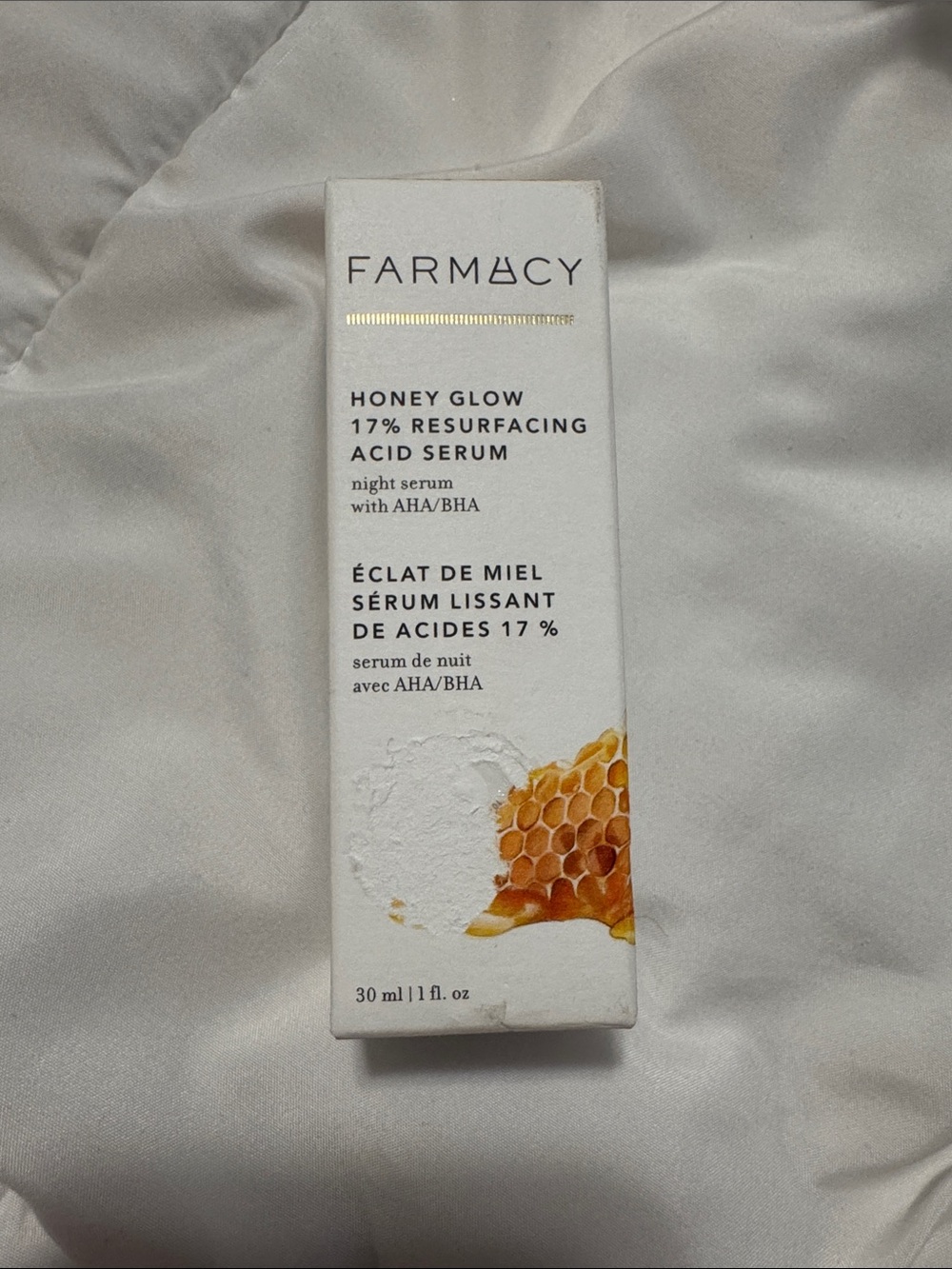 NEW Farmacy Honey Glow 17% Resurfacing Acid Serum